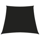 vidaXL fekete trapéz alakú oxford-szövet napvitorla 2/4 x 3 m