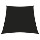 vidaXL fekete trapéz alakú oxford-szövet napvitorla 3/5 x 4 m