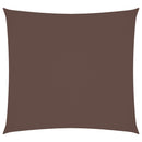 vidaXL barna négyzet alakú oxford-szövet napvitorla 2 x 2 m