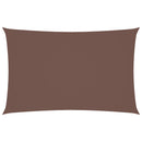 vidaXL barna téglalap alakú oxford-szövet napvitorla 2 x 5 m