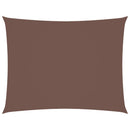 vidaXL barna téglalap alakú oxford-szövet napvitorla 2,5 x 3,5 m