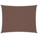 vidaXL barna téglalap alakú oxford-szövet napvitorla 2,5 x 4 m