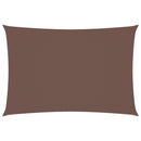vidaXL barna téglalap alakú oxford-szövet napvitorla 2,5 x 4,5 m