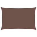 vidaXL barna téglalap alakú oxford-szövet napvitorla 2,5 x 5 m