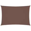 vidaXL barna téglalap alakú oxford-szövet napvitorla 3 x 5 m