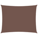 vidaXL barna téglalap alakú oxford-szövet napvitorla 3,5 x 5 m