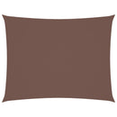 vidaXL barna téglalap alakú oxford-szövet napvitorla 4 x 6 m