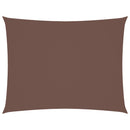 vidaXL barna téglalap alakú oxford-szövet napvitorla 5 x 6 m