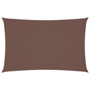 vidaXL barna téglalap alakú oxford-szövet napvitorla 5 x 8 m