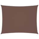 vidaXL barna téglalap alakú oxford szövet napvitorla 6 x 8 m