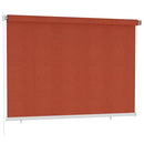 vidaXL kültéri terrakotta színű HDPE redőny 220 x 140 cm