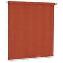 vidaXL terrakotta színű kültéri HDPE roló 220 x 230 cm