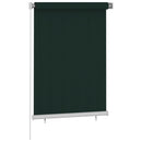 vidaXL sötétzöld kültéri HDPE roló 100 x 140 cm