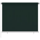 vidaXL sötétzöld kültéri HDPE roló 180 x 140 cm