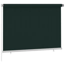 vidaXL sötétzöld kültéri HDPE roló 200 x 140 cm
