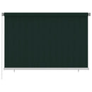 vidaXL sötétzöld kültéri HDPE roló 220 x 140 cm