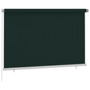 vidaXL sötétzöld kültéri HDPE roló 220 x 140 cm