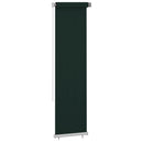 vidaXL sötétzöld kültéri HDPE roló 60 x 230 cm