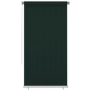 vidaXL sötétzöld kültéri HDPE roló 120 x 230 cm