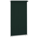 vidaXL sötétzöld kültéri HDPE roló 120 x 230 cm