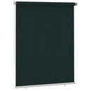vidaXL sötétzöld kültéri HDPE roló 180 x 230 cm