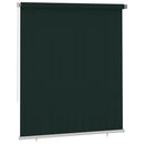 vidaXL sötétzöld kültéri HDPE roló 200 x 230 cm