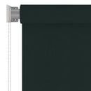 vidaXL sötétzöld kültéri HDPE roló 200 x 230 cm