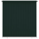 vidaXL sötétzöld kültéri HDPE roló 220 x 230 cm