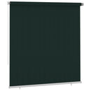vidaXL sötétzöld kültéri HDPE roló 220 x 230 cm