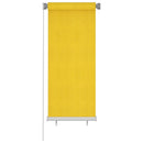 vidaXL sárga kültéri HDPE roló 60 x 140 cm