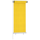vidaXL sárga kültéri HDPE roló 60 x 140 cm