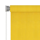 vidaXL sárga kültéri HDPE roló 60 x 140 cm
