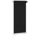 vidaXL fekete, kültéri sötétítő roló 65(Szé)x140(Ma) cm