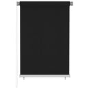 vidaXL fekete, kültéri sötétítő roló 105(Szé)x140(Ma) cm