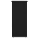 vidaXL fekete, kültéri sötétítő roló 105(Szé)x230(Ma) cm