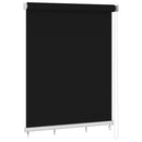 vidaXL fekete kültéri sötétítő roló 200 x 230 cm
