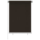 vidaXL barna kültéri HDPE roló 100 x 140 cm