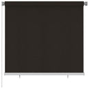 vidaXL barna kültéri HDPE roló 160 x 140 cm