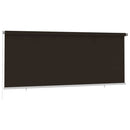 vidaXL barna kültéri HDPE roló 350 x 140 cm