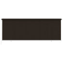 vidaXL barna kültéri HDPE roló 400 x 140 cm