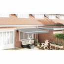 vidaXL Napernyő keret Fehér 350 x 250 cm Alumínium