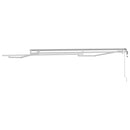 Napernyő Kézi Fehér 3,5 x 2,5 m Fém