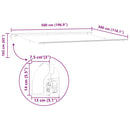 vidaXL Napernyő Fehér 5 x 3 m Fém