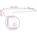 vidaXL Napernyő Fehér 4 × 3,5 m Fém