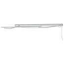 vidaXL Napernyő keret LED -es lámpákkal Fehér 350 x 250 cm Alumínium