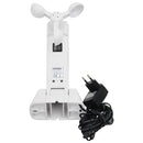 vidaXL Napernyő Fehér 5 x 3 m Fém