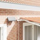 vidaXL Elektromos napellenző keret LED-del és érzékelővel 6 x 3 m