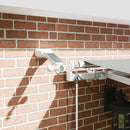 vidaXL Napernyő tartalmaz Fehér 4,5 × 3,5 m Fém