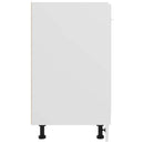 vidaXL “Lyon” fehér szerelt fa alsószekrény 60 x 46 x 81,5 cm