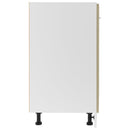 vidaXL “Lyon” sonoma tölgy színű szerelt fa alsószekrény